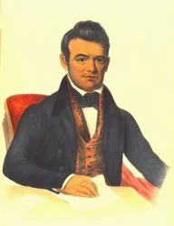 John Ross, ein Cherokee-Häuptling, 1854